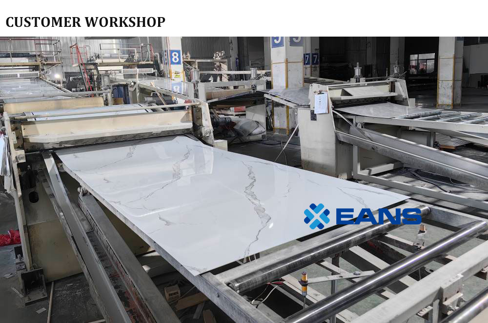 ماكينة تصنيع ألواح الحوائط الرخامية PVC