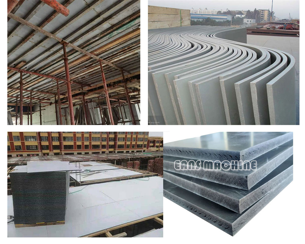 ماكينة تصنيع الواح القوالب البلاستيكية