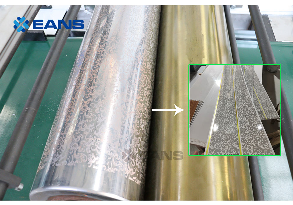 خط طلاء الألواح البلاستيكية