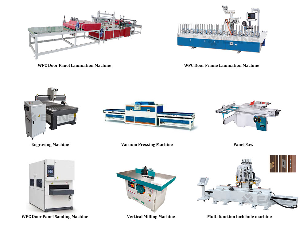 آلة تصنيع الأبواب WPC (4)