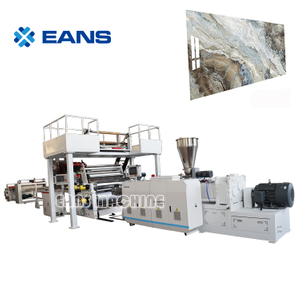 آلة صنع ألواح ألواح الحوائط الرخامية PVC المنقوشة